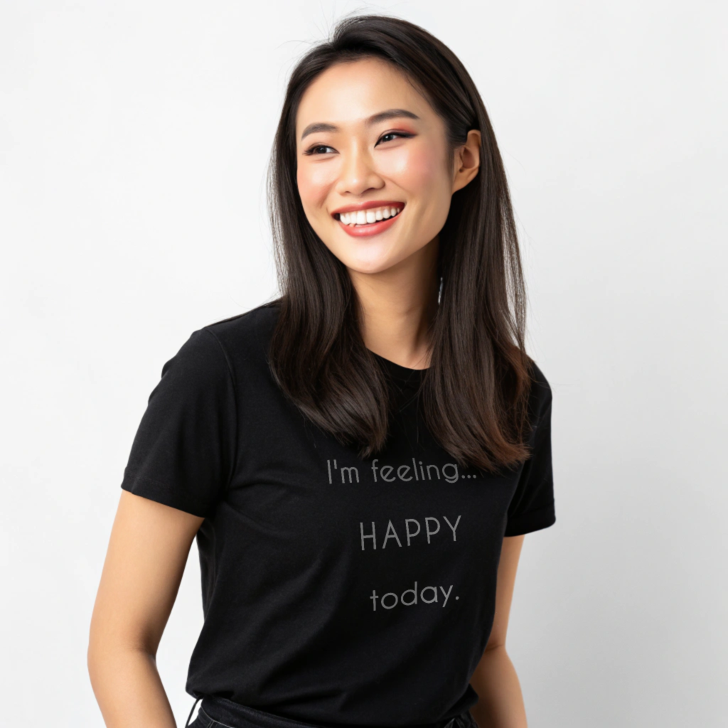 Express Your Emotions T-shirt | HAPPY Design