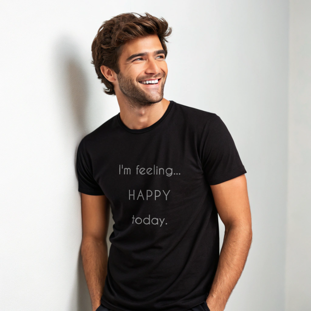 Express Your Emotions T-shirt | HAPPY Design